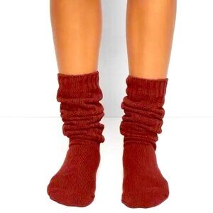 SKIMS Socks 2 pairs never worn limited edition rare Kim Kardashian scrunch socks